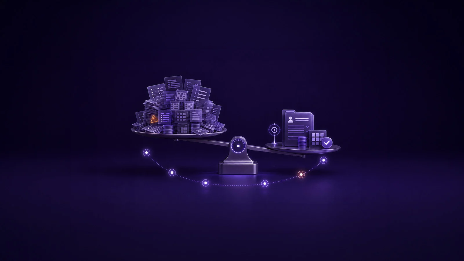 مساحة تعاون رقمية تعرض سجلات وبيانات تشغيلية منظمة